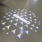MERCEDES BENZ LOGO PROJECTOT LIGHTS Nr.03 (cantidad 1 = 1 juego/2 luces de puerta)