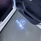 LUCI PROIETTORI LOGO MERCEDES BENZ Nr.03 (quantità 1 = 1 set / 2 luci porta)