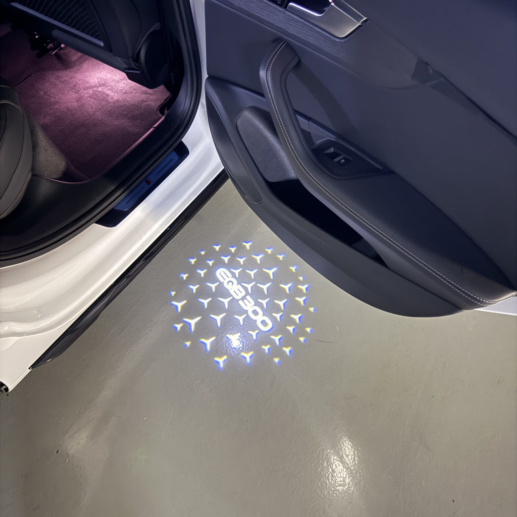 MERCEDES BENZ EQB 300  LOGO PROJECTOR LIGHTS  (quantity 1 = 1 sets/2 door lights)Nr.03f019