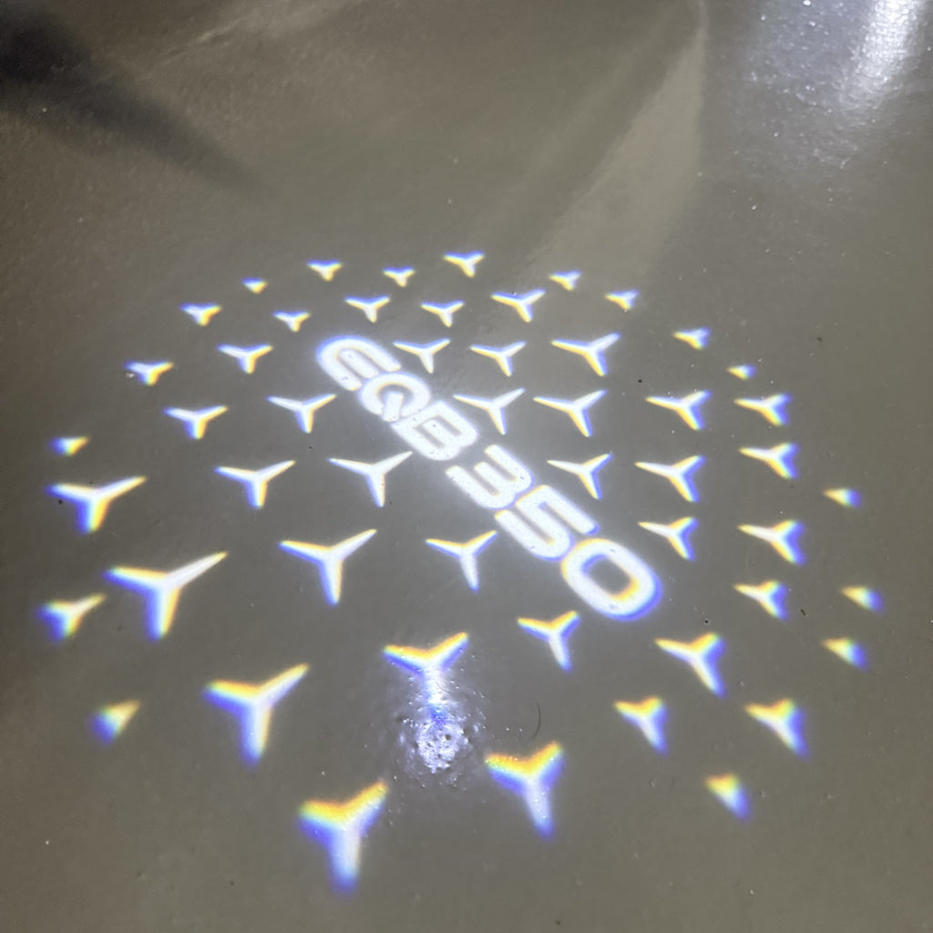 أضواء بروجكتور شعار MERCEDES BENZ رقم 03 (الكمية 1 = 1 مجموعة / 2 أضواء باب)