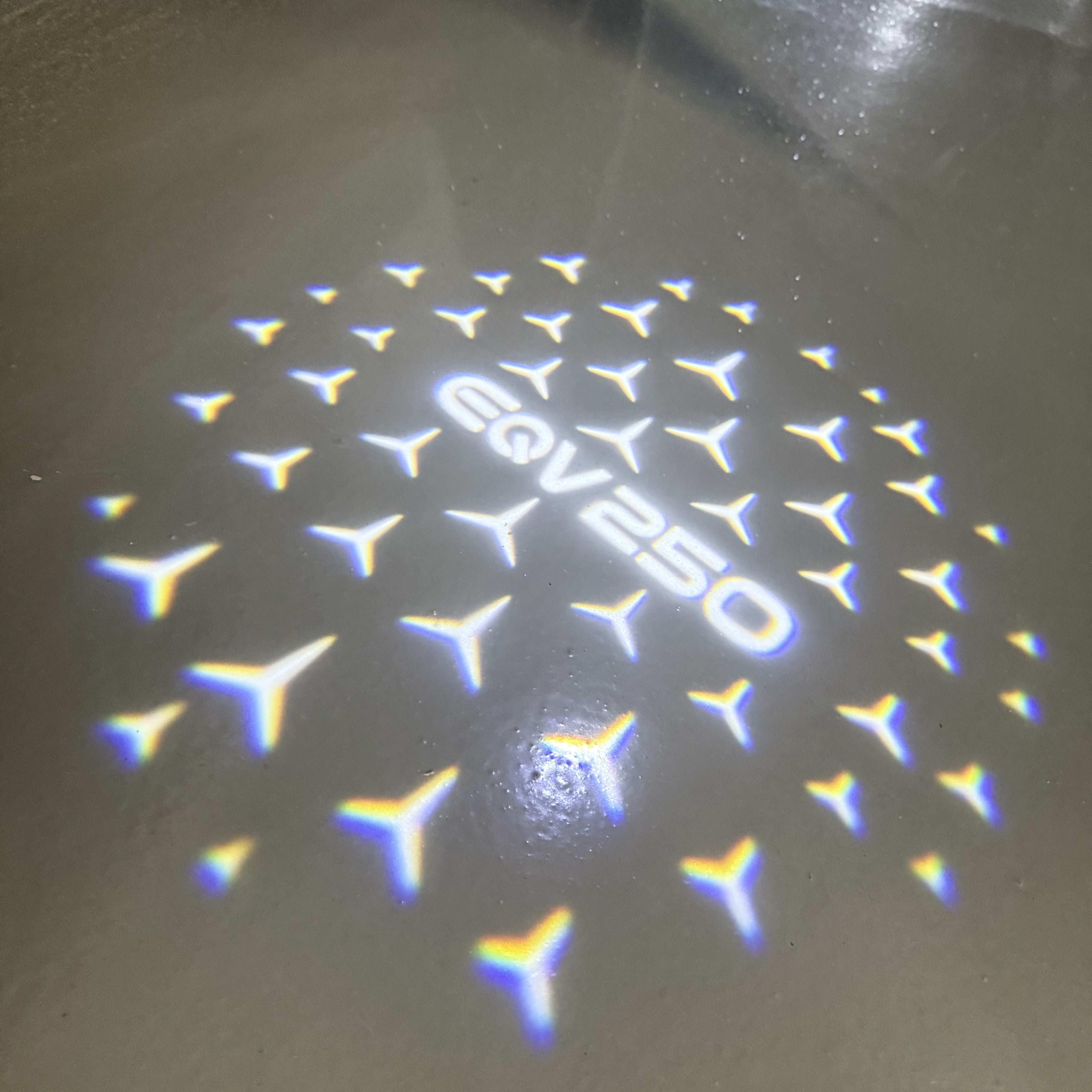 MERCEDES BENZ LOGO PROJECTOT LIGHTS Nr.03 (cantidad 1 = 1 juego/2 luces de puerta)