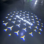 MERCEDES BENZ GLA 250 LOGO PROJECTOR LIGHTS  (quantity 1 = 1 sets/2 door lights)Nr.03f022