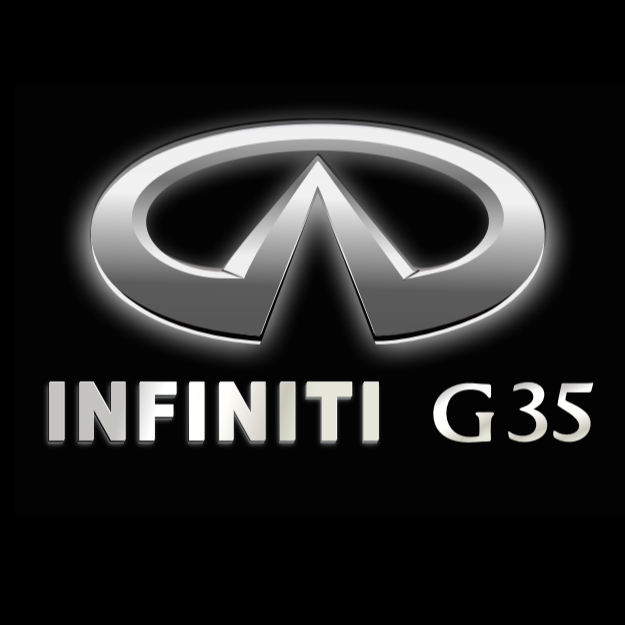 INFINTI G35 LOGO PROJECROTR LIGHTS Nr.38 (Menge 1 = 1 Sets/2 Türleuchten)