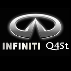 INFINTI Q45 t LOGO PROJECROTR LIGHTS Nr.80 (quantità 1 = 1 set/2 luci porta)