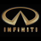 ÉCLAIRAGE DE PROJECTEUR INFINITI LOGO Nr.08 (quantité 1 = 1 jeux / 2 lumières de porte)