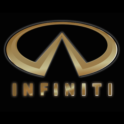 INFINITI Original  LOGO PROJECROTR LIGHTS Nr.08 (quantity 1 = 1 sets/2 door lights)