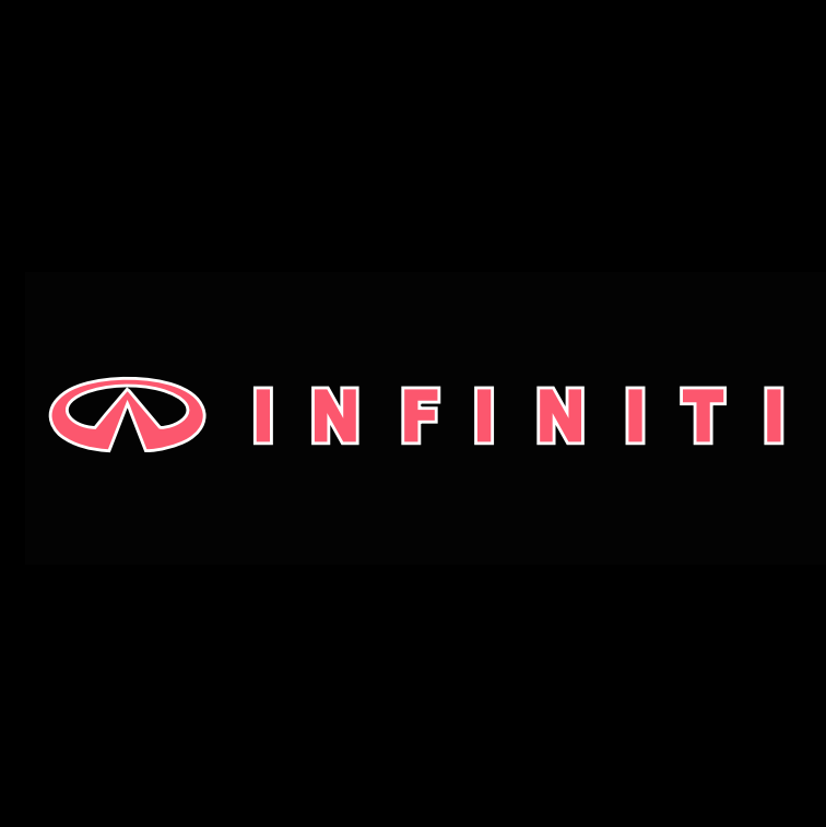 INFINITI Original LOGO PROJECROTR LIGHTS Nr.13 (quantity 1 = 1 sets/2 door lights)