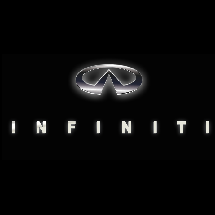 INFINTI LOGO PROJECROTR LIGHTS Nr.14 (quantità 1 = 1 set/2 luci porta)