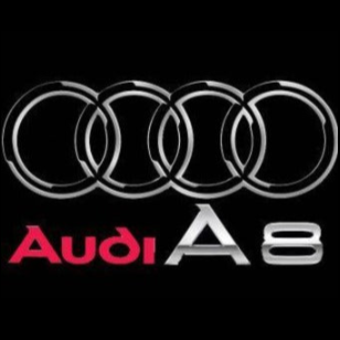 AUDI LOGO PROJECTOR LIGHTS Nr.46 (Menge 1 = 2 Logo Films / 2 Türlichter)