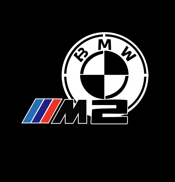 BMW M3 LOGO PROJECTOT LIGHTS Nr.24 (quantità 1 = 1 set/2 luci porta)