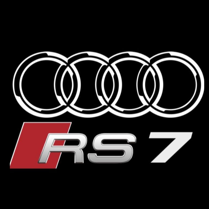 أضواء جهاز عرض شعار AUDI رقم 138 (الكمية 1 = 2 فيلم شعار / 2 مصباح باب)