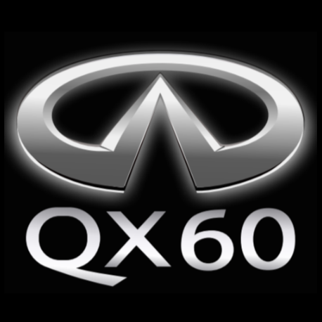 إنفينيتي QX60 LOGO PROJECTOR LIGHTS Nr.88 (الكمية 1 = 1 مجموعة / 2 أضواء باب)