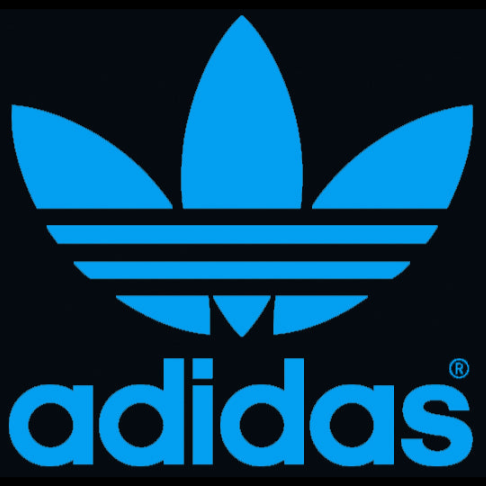 ADIDAS Logo Nr.228 (Anzahl 1 = 1 Sätze / 2 Türleuchten)
