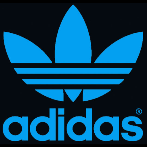 ADIDAS Logo Nr.228 (quantité 1 = 1 jeux / 2 lumières de porte)