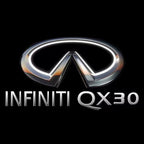 INFINITI  QX30 LOGO PROJECROTR LIGHTS  (quantity 1 = 1 sets/2 door lights)Nr.74A24