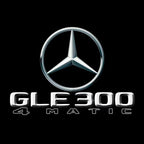 أضواء بروجكتور شعار MERCEDES BENZ رقم 03 (الكمية 1 = 1 مجموعة / 2 أضواء باب)