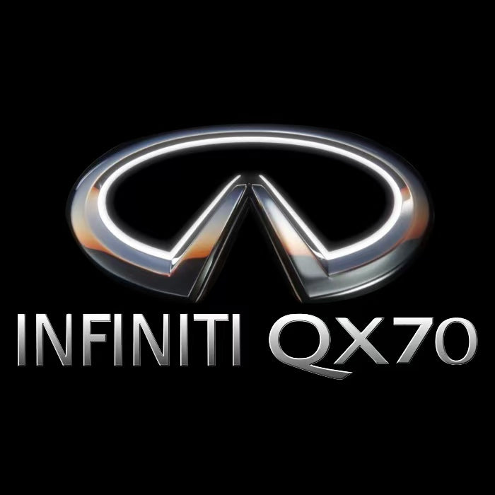 INFINITI  QX70 LOGO PROJECROTR LIGHTS  (quantity 1 = 1 sets/2 door lights)Nr.74A29