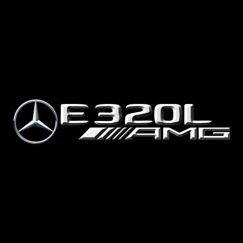 أضواء بروجكتور شعار MERCEDES BENZ رقم 03 (الكمية 1 = 1 مجموعة / 2 أضواء باب)