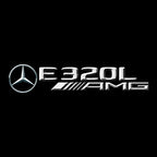أضواء بروجكتور شعار MERCEDES BENZ رقم 03 (الكمية 1 = 1 مجموعة / 2 أضواء باب)