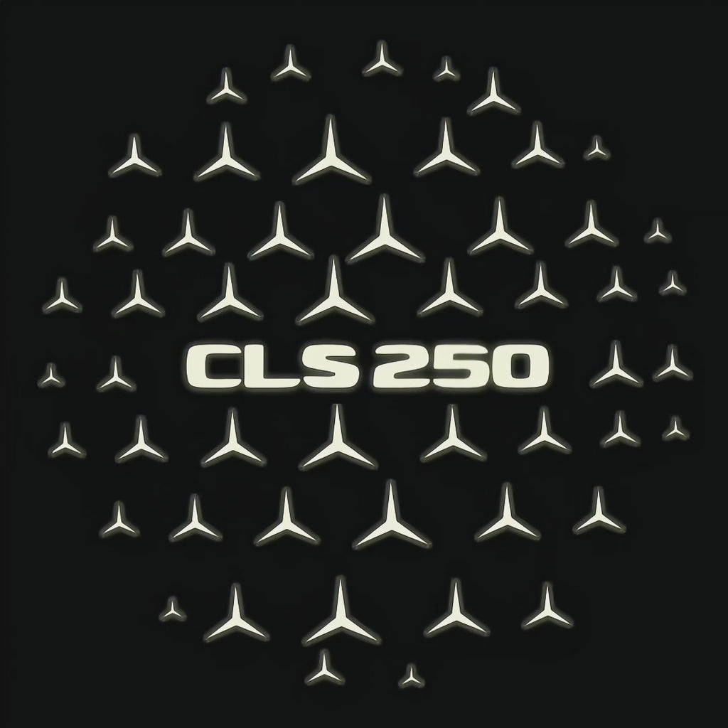 MERCEDES BENZ LOGO PROJECTOT LIGHTS Nr.03 (Menge 1 = 1 Sätze/2 Türleuchten)