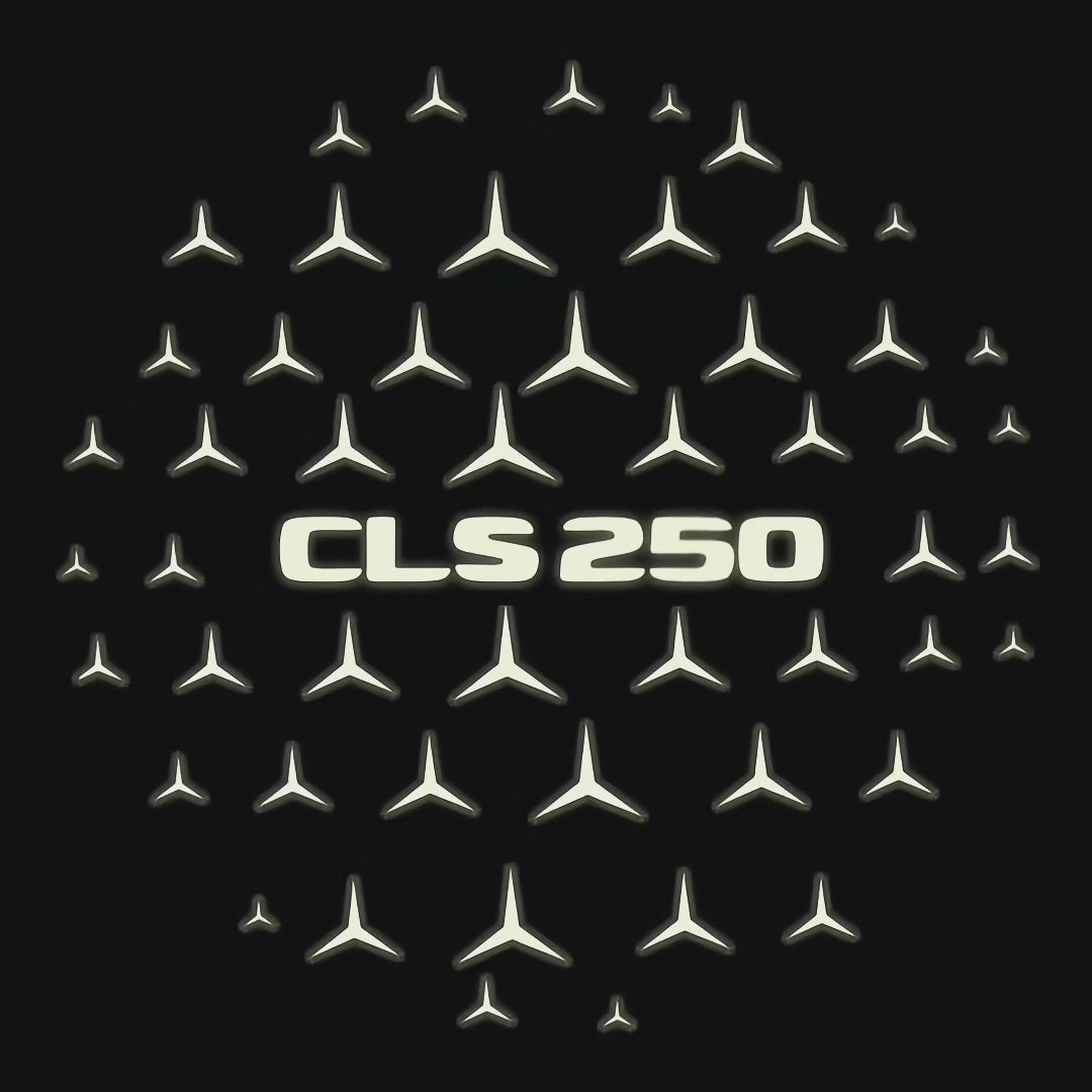 MERCEDES BENZ LOGO PROJECTOT LIGHTS Nr.03 (Menge 1 = 1 Sätze/2 Türleuchten)