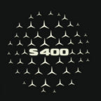 MERCEDES BENZ S 400 LOGO PROJECTOR LIGHTS  (quantity 1 = 1 sets/2 door lights)Nr.03f033