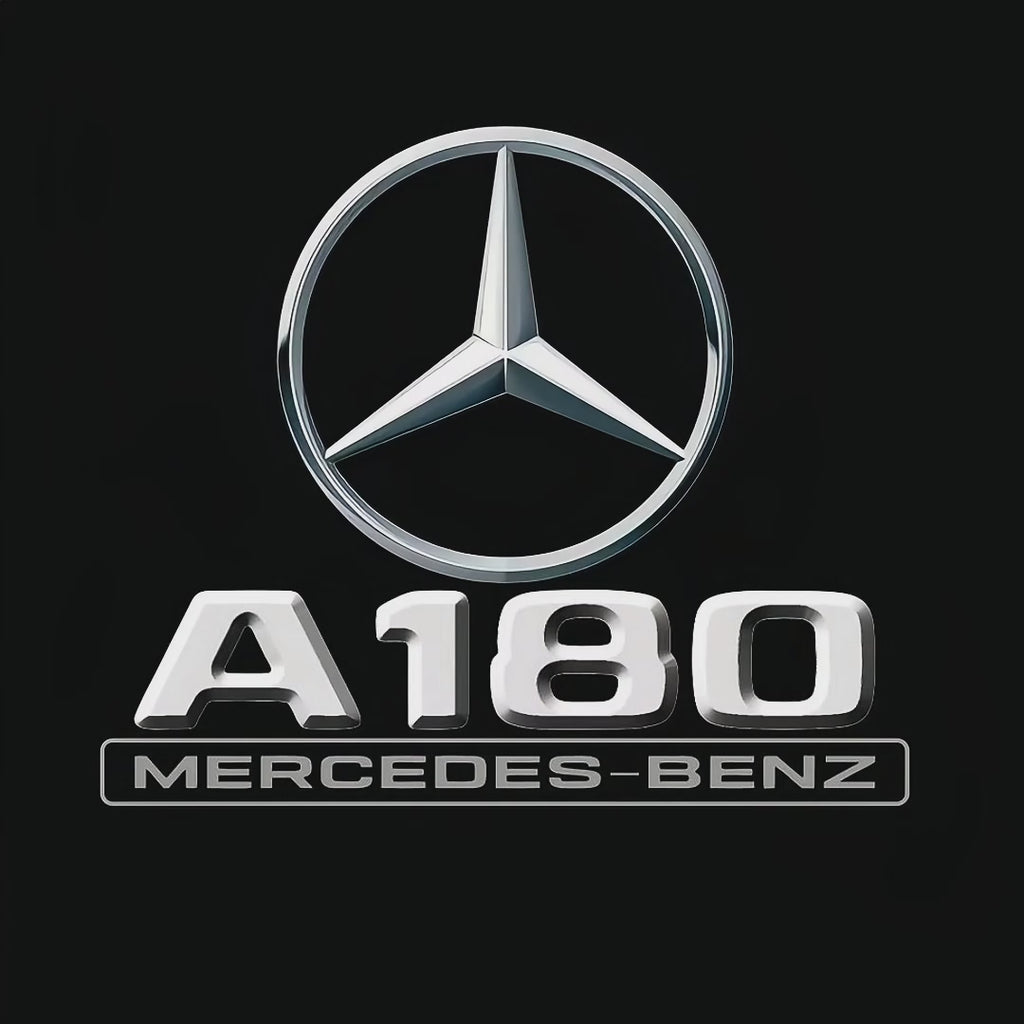 أضواء بروجكتور شعار MERCEDES BENZ رقم 03 (الكمية 1 = 1 مجموعة / 2 أضواء باب)