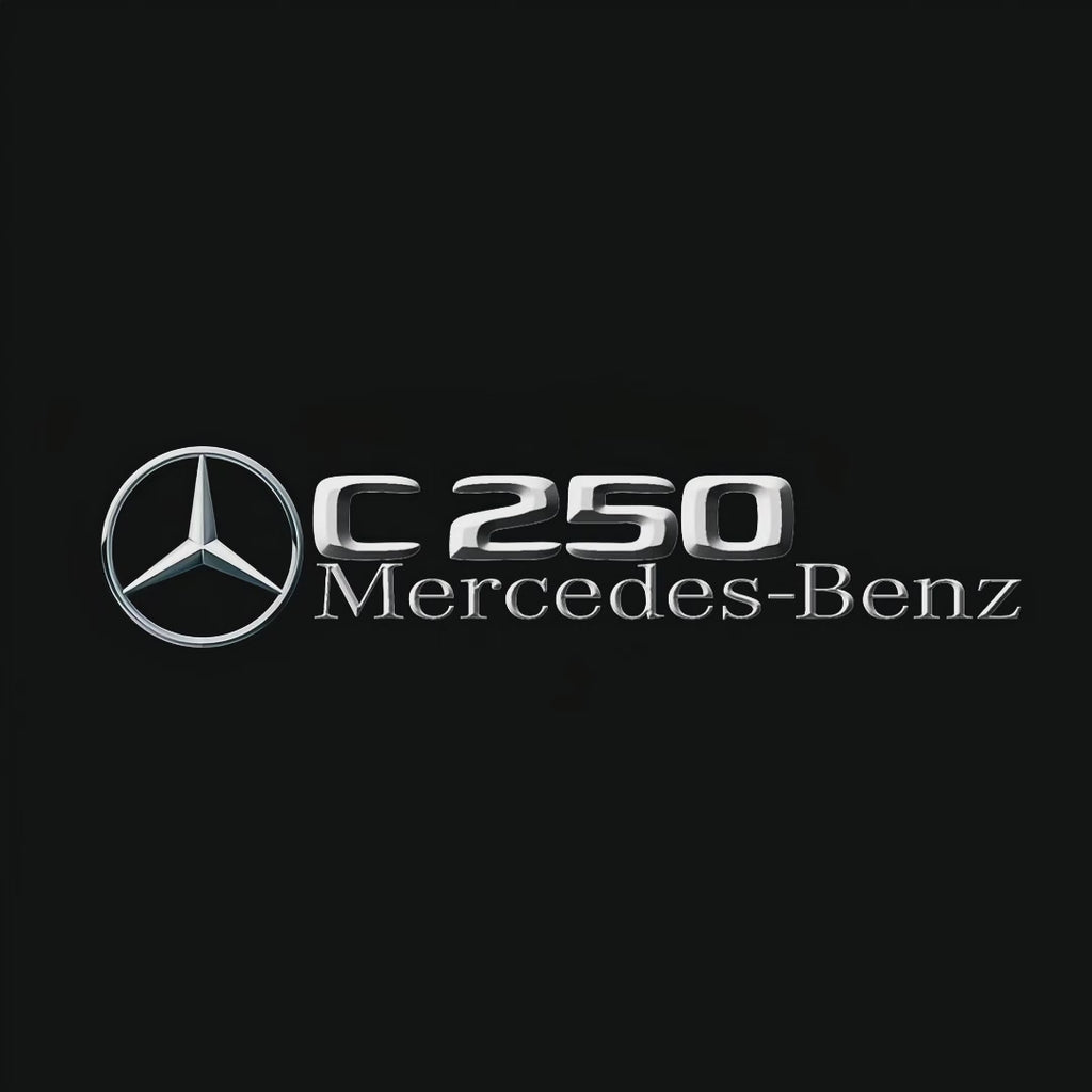 MERCEDES BENZ LOGO PROJECTOT LIGHTS Nr.03 (cantidad 1 = 1 juego/2 luces de puerta)