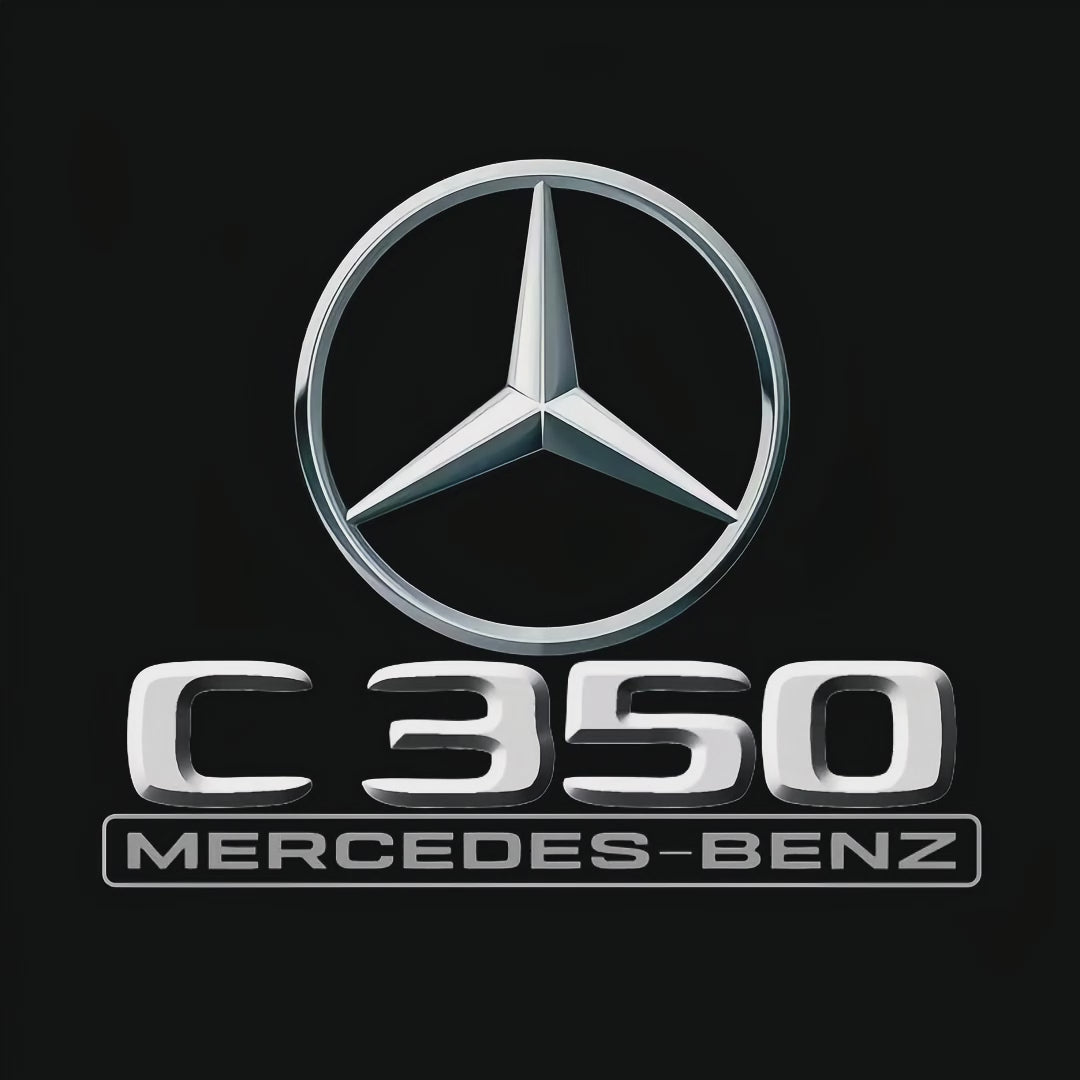 MERCEDES BENZ LOGO PROJECTOT LIGHTS Nr.03 (cantidad 1 = 1 juego/2 luces de puerta)