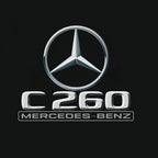 MERCEDES BENZ LOGO PROJECTOT LIGHTS Nr.03 (cantidad 1 = 1 juego/2 luces de puerta)