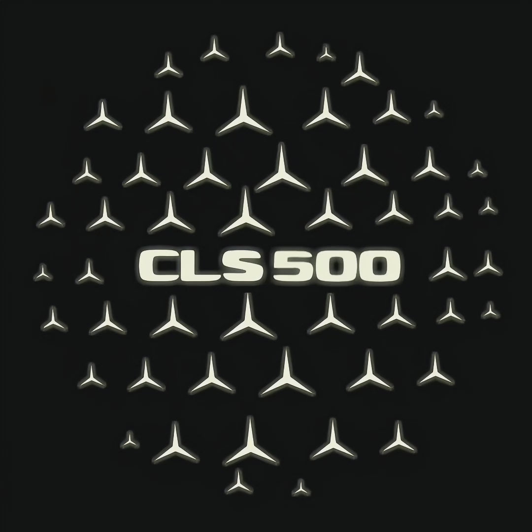 MERCEDES BENZ LOGO PROJECTOT LIGHTS Nr.03 (Menge 1 = 1 Sätze/2 Türleuchten)