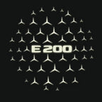 MERCEDES BENZ E 200 LOGO PROJECTOT LIGHTS  (quantity 1 = 1 sets/2 door lights)Nr.03f015