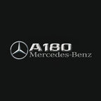 أضواء بروجكتور شعار MERCEDES BENZ رقم 03 (الكمية 1 = 1 مجموعة / 2 أضواء باب)