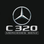 MERCEDES BENZ LOGO PROJECTOT LIGHTS Nr.03 (cantidad 1 = 1 juego/2 luces de puerta)