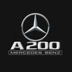 MERCEDES BENZ LOGO PROJECTOT LIGHTS Nr.03 (cantidad 1 = 1 juego/2 luces de puerta)