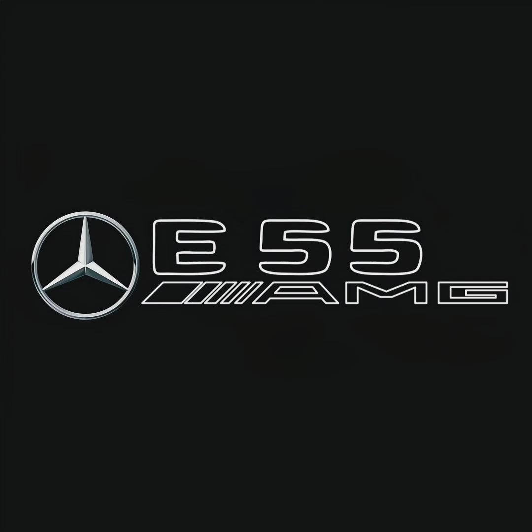 MERCEDES BENZ LOGO PROJECTOT LIGHTS Nr.03 (cantidad 1 = 1 juego/2 luces de puerta)