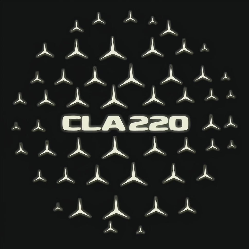 MERCEDES BENZ LOGO PROJECTOT LIGHTS Nr.03 (Menge 1 = 1 Sätze/2 Türleuchten)