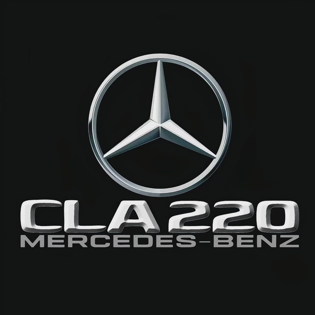 MERCEDES BENZ LOGO PROJECTOT LIGHTS Nr.03 (Menge 1 = 1 Sätze/2 Türleuchten)