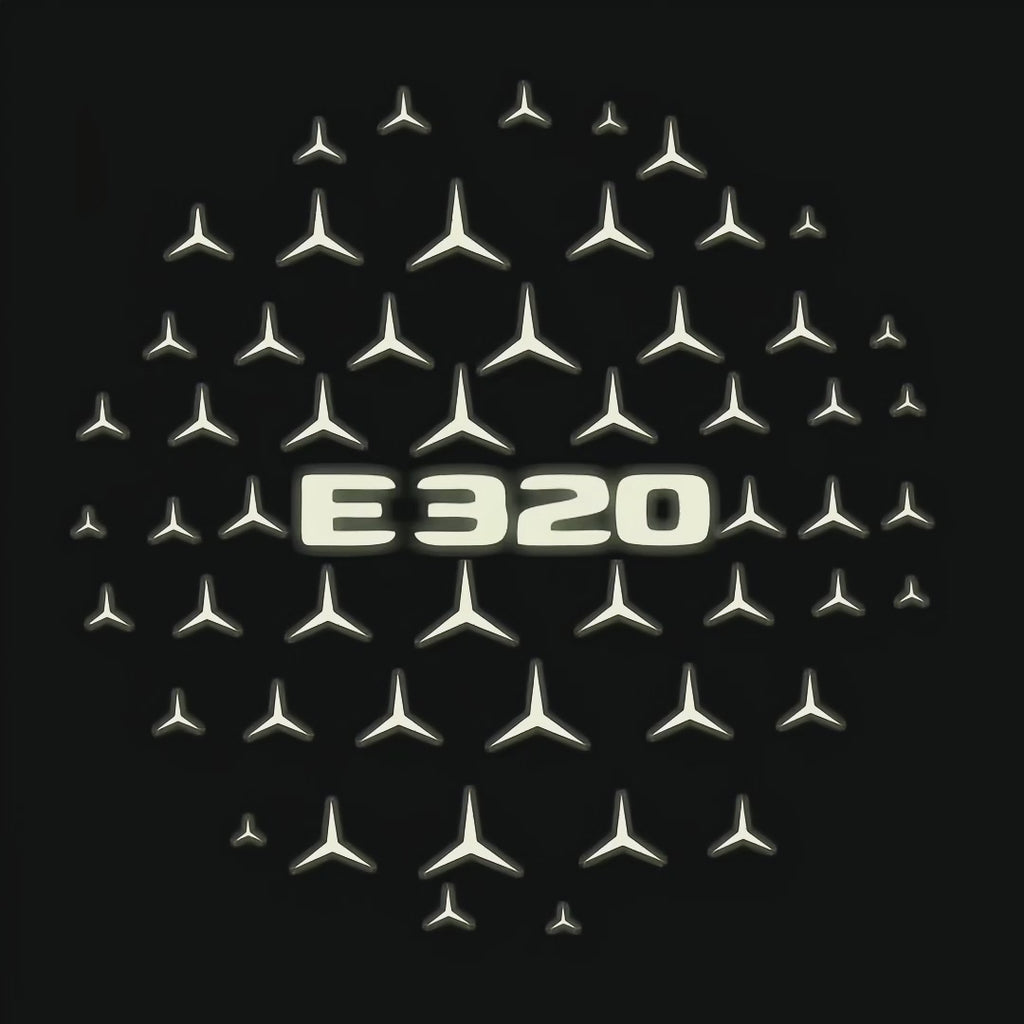 MERCEDES BENZ LOGO PROJECTOT LIGHTS Nr.03 (Menge 1 = 1 Sätze/2 Türleuchten)