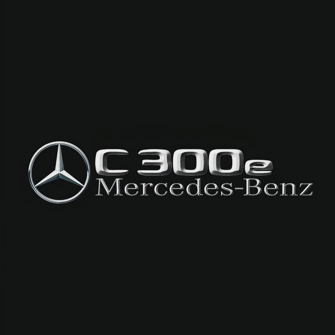 MERCEDES BENZ LOGO PROJECTOT LIGHTS Nr.03 (cantidad 1 = 1 juego/2 luces de puerta)