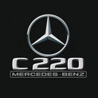 MERCEDES BENZ LOGO PROJECTOT LIGHTS Nr.03 (Menge 1 = 1 Sätze/2 Türleuchten)