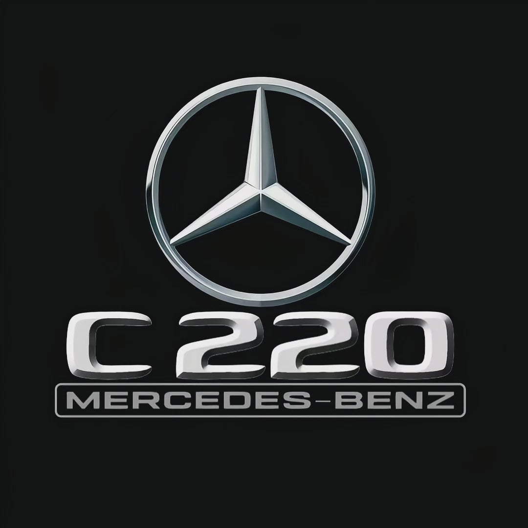 MERCEDES BENZ LOGO PROJECTOT LIGHTS Nr.03 (cantidad 1 = 1 juego/2 luces de puerta)