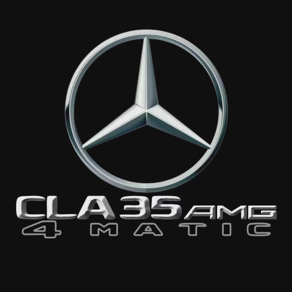 MERCEDES BENZ LOGO PROJECTOT LIGHTS Nr.03 (Menge 1 = 1 Sätze/2 Türleuchten)