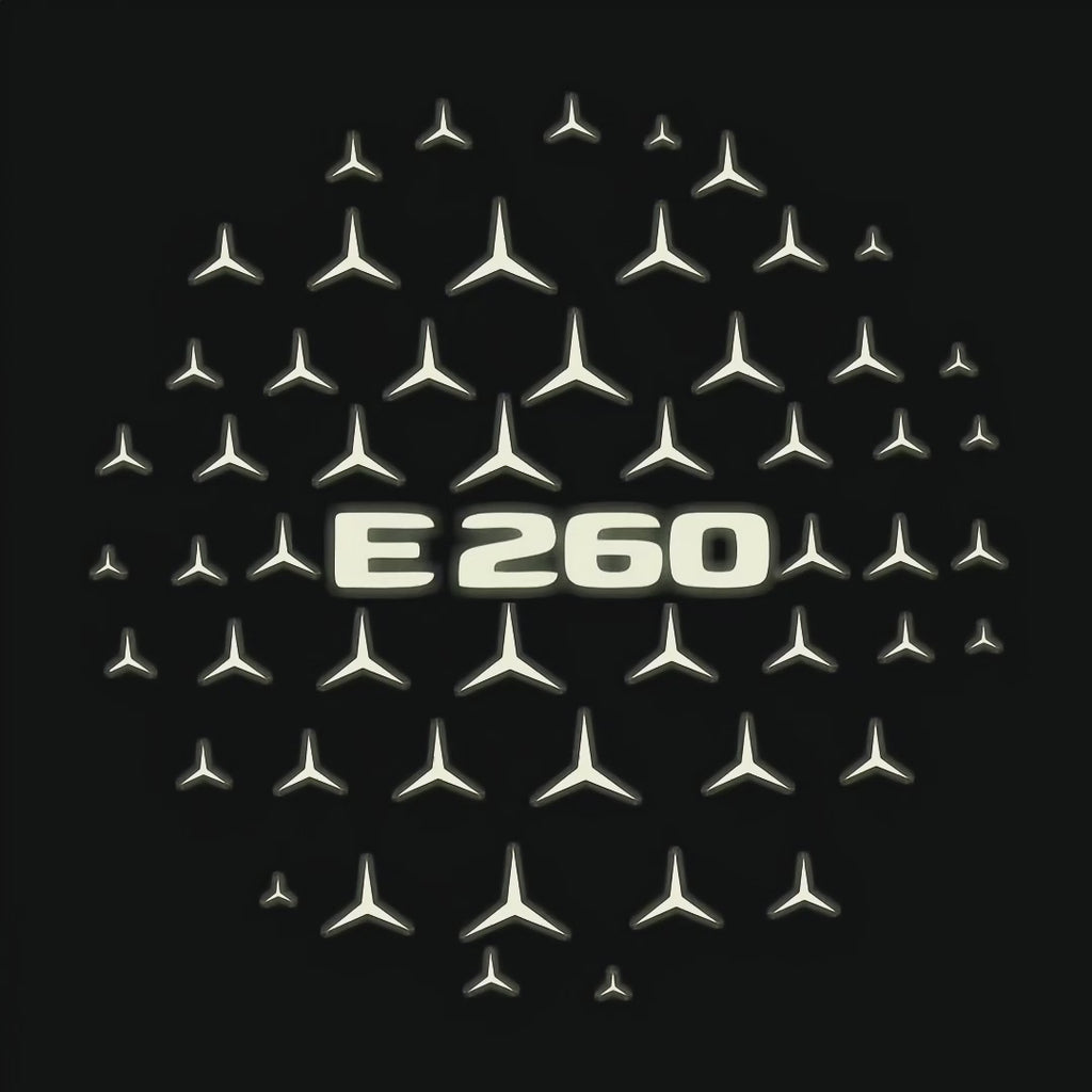 MERCEDES BENZ LOGO PROJECTOT LIGHTS Nr.03 (cantidad 1 = 1 juego/2 luces de puerta)