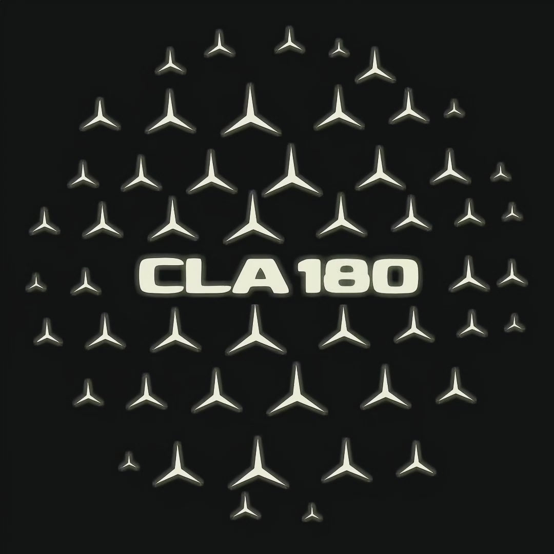 MERCEDES BENZ LOGO PROJECTOT LIGHTS Nr.03 (Menge 1 = 1 Sätze/2 Türleuchten)