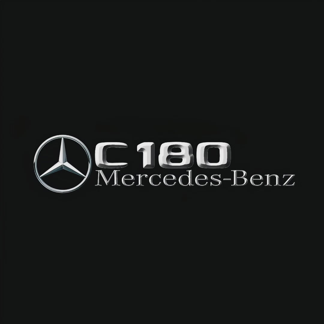 MERCEDES BENZ LOGO PROJECTOT LIGHTS Nr.03 (cantidad 1 = 1 juego/2 luces de puerta)