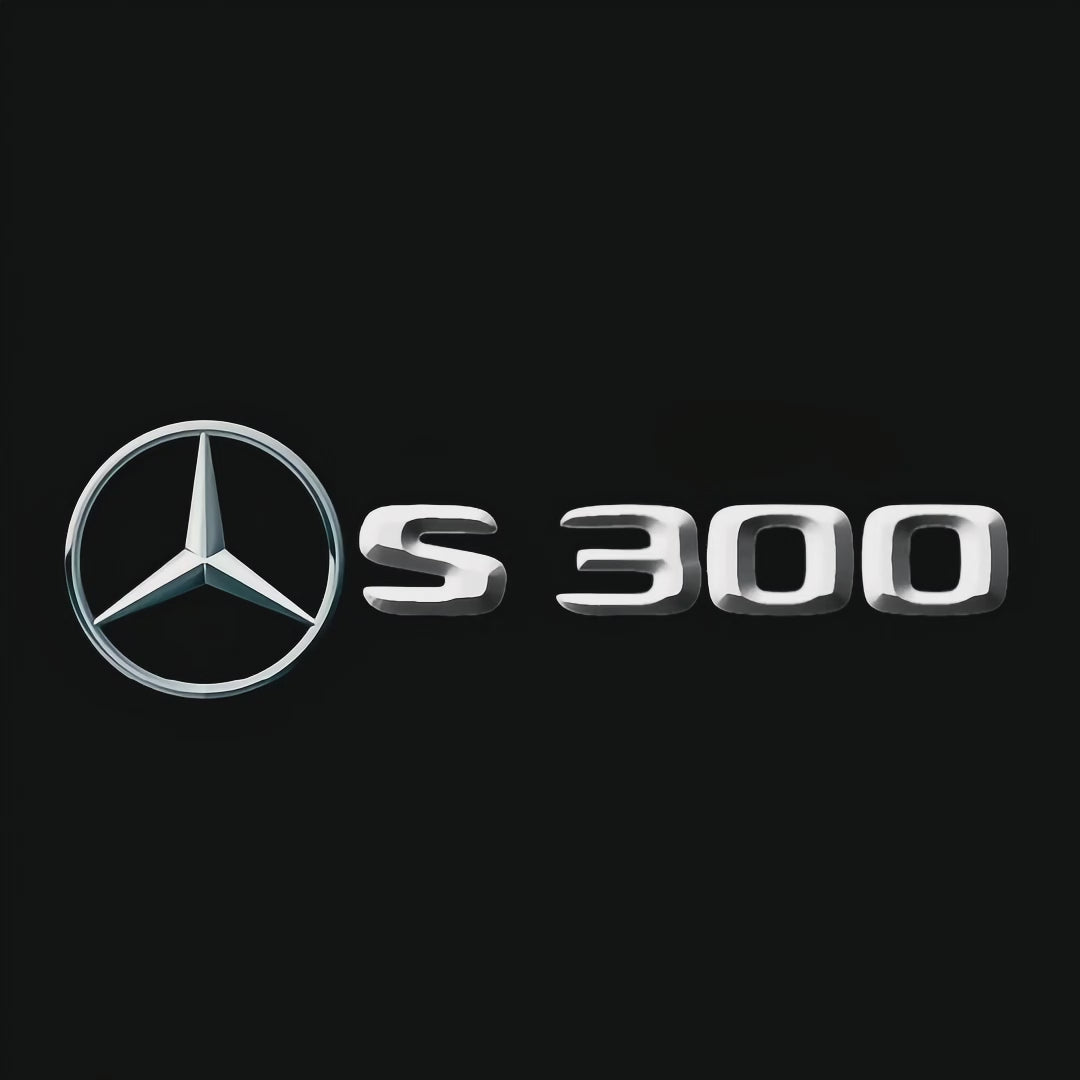 MERCEDES BENZ LOGO PROJECTOT LIGHTS Nr.03 (cantidad 1 = 1 juego/2 luces de puerta)