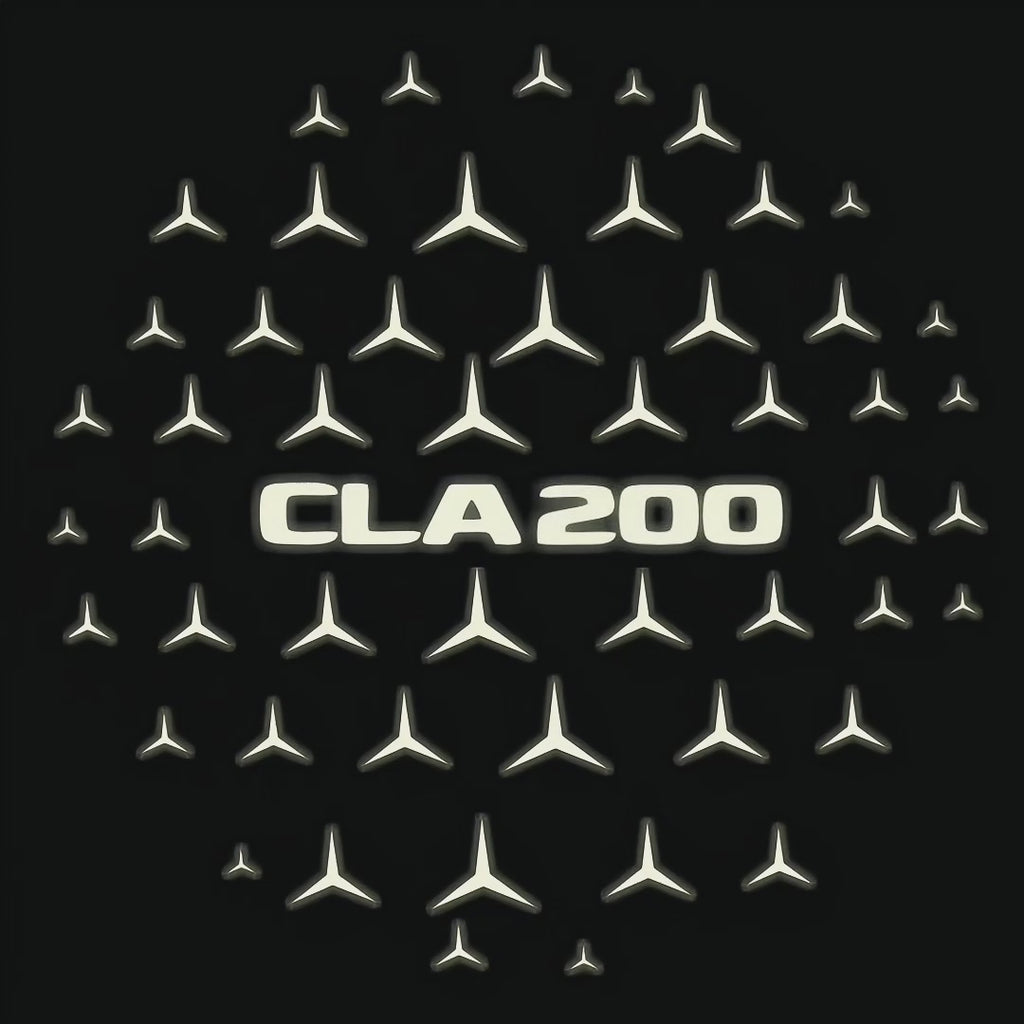 MERCEDES BENZ LOGO PROJECTOT LIGHTS Nr.03 (cantidad 1 = 1 juego/2 luces de puerta)