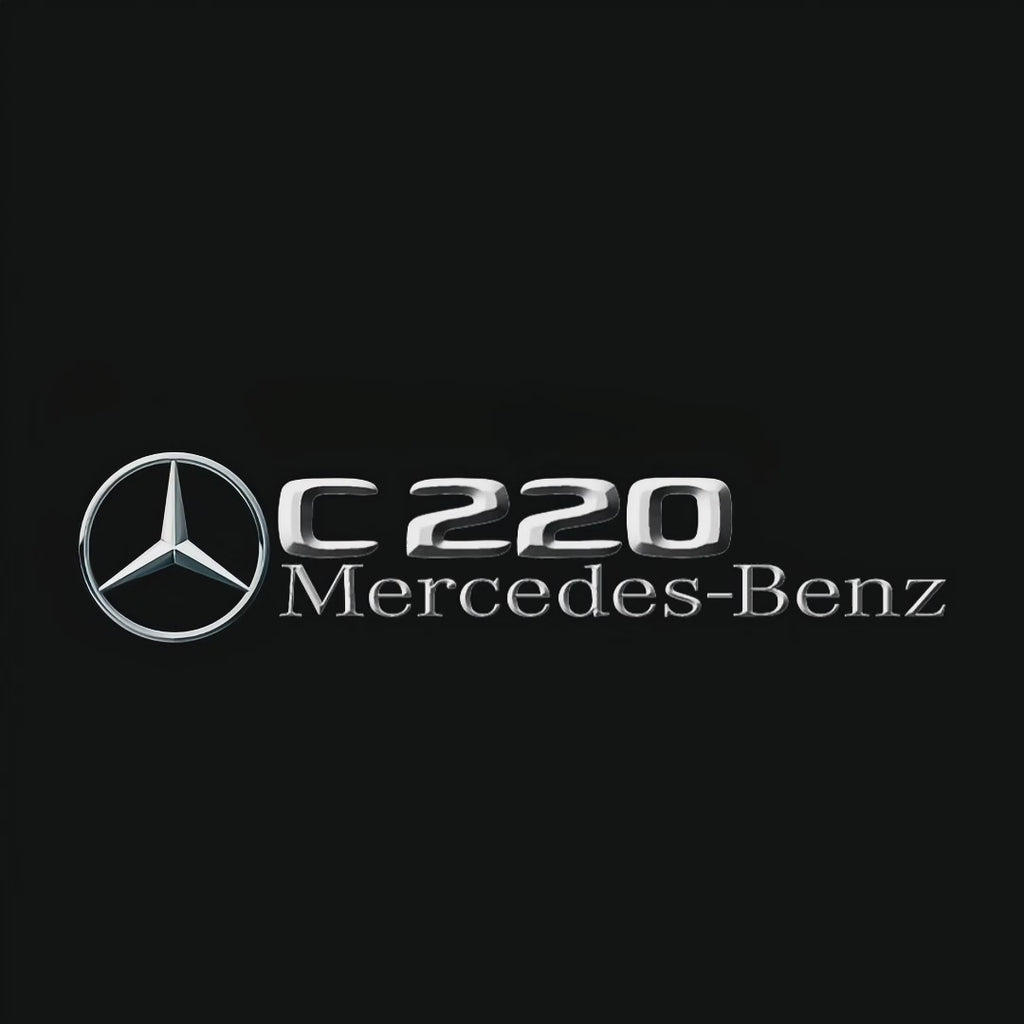 MERCEDES BENZ LOGO PROJECTOT LIGHTS Nr.03 (cantidad 1 = 1 juego/2 luces de puerta)