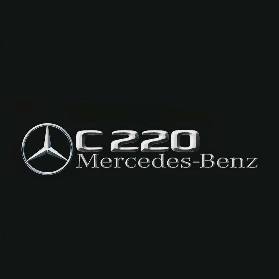 MERCEDES BENZ LOGO PROJECTOT LIGHTS Nr.03 (cantidad 1 = 1 juego/2 luces de puerta)